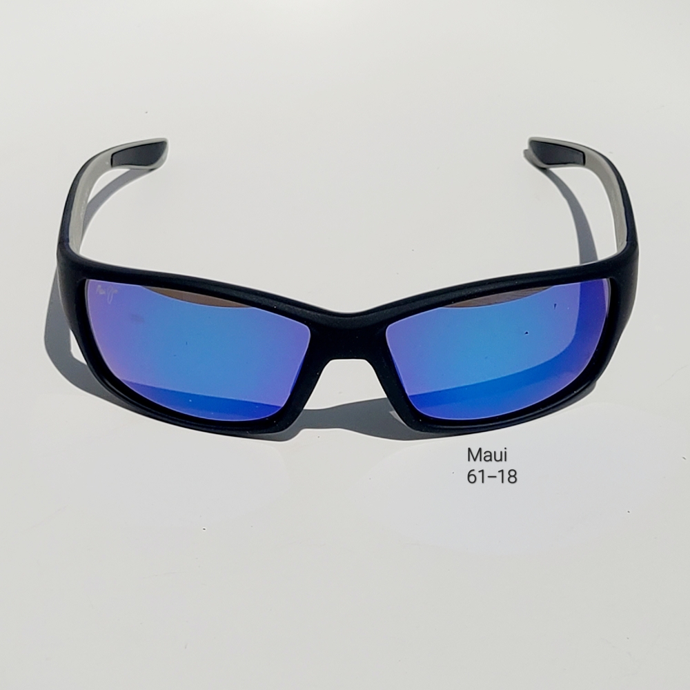 Maui Jim Black Sunglasses with Blue Lenses